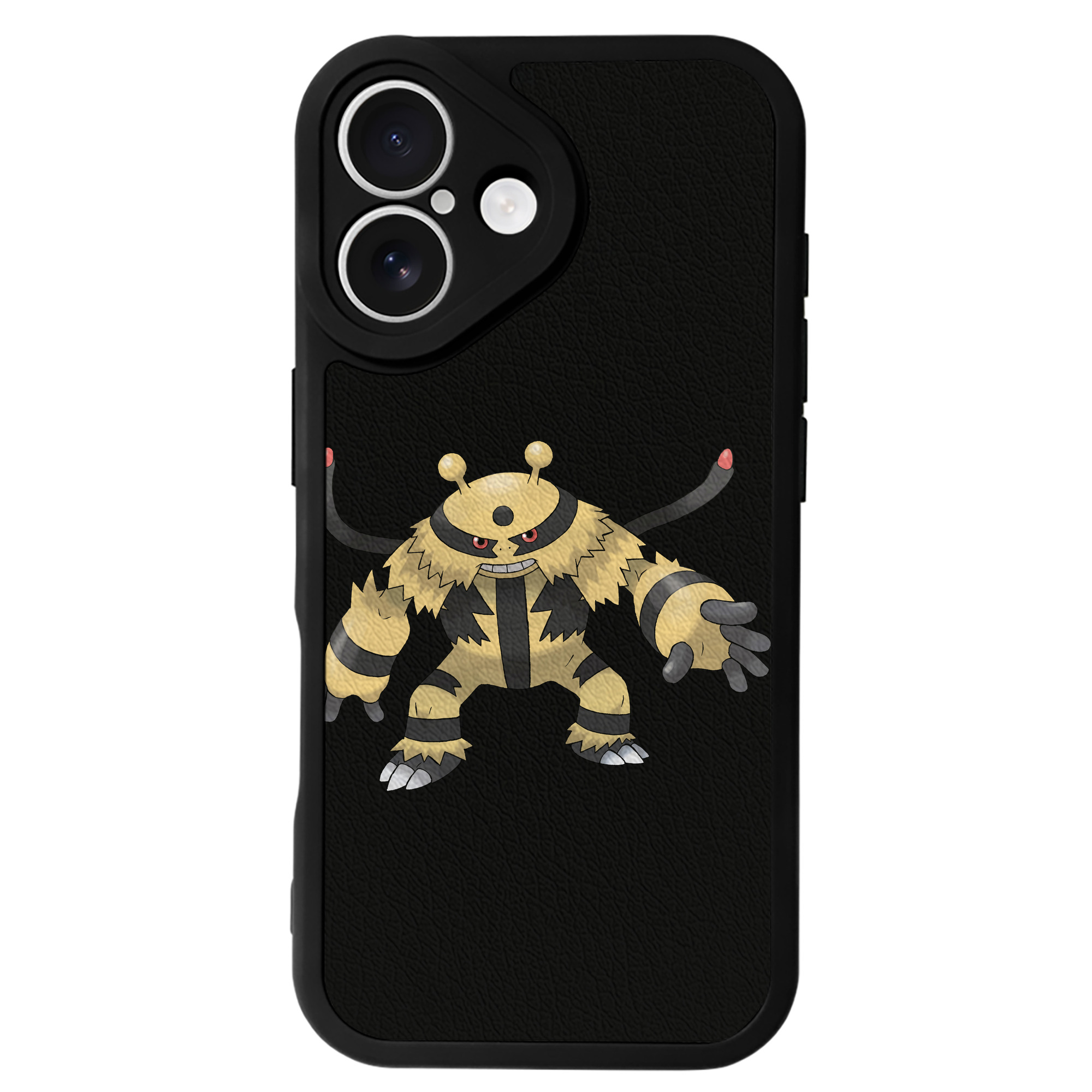 （画像用） ポケットモンスター Pokémon 【iPhone 16シリーズ対応】シリコンスマホケース（レザー調） 材質：シリコン